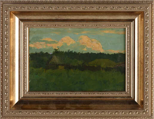 Туржанский Леонард Викторович. Урал. Вечерние облака